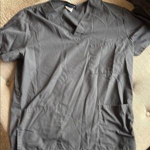 Cherokee Gray Short Sleeve Tee / Scrub Top